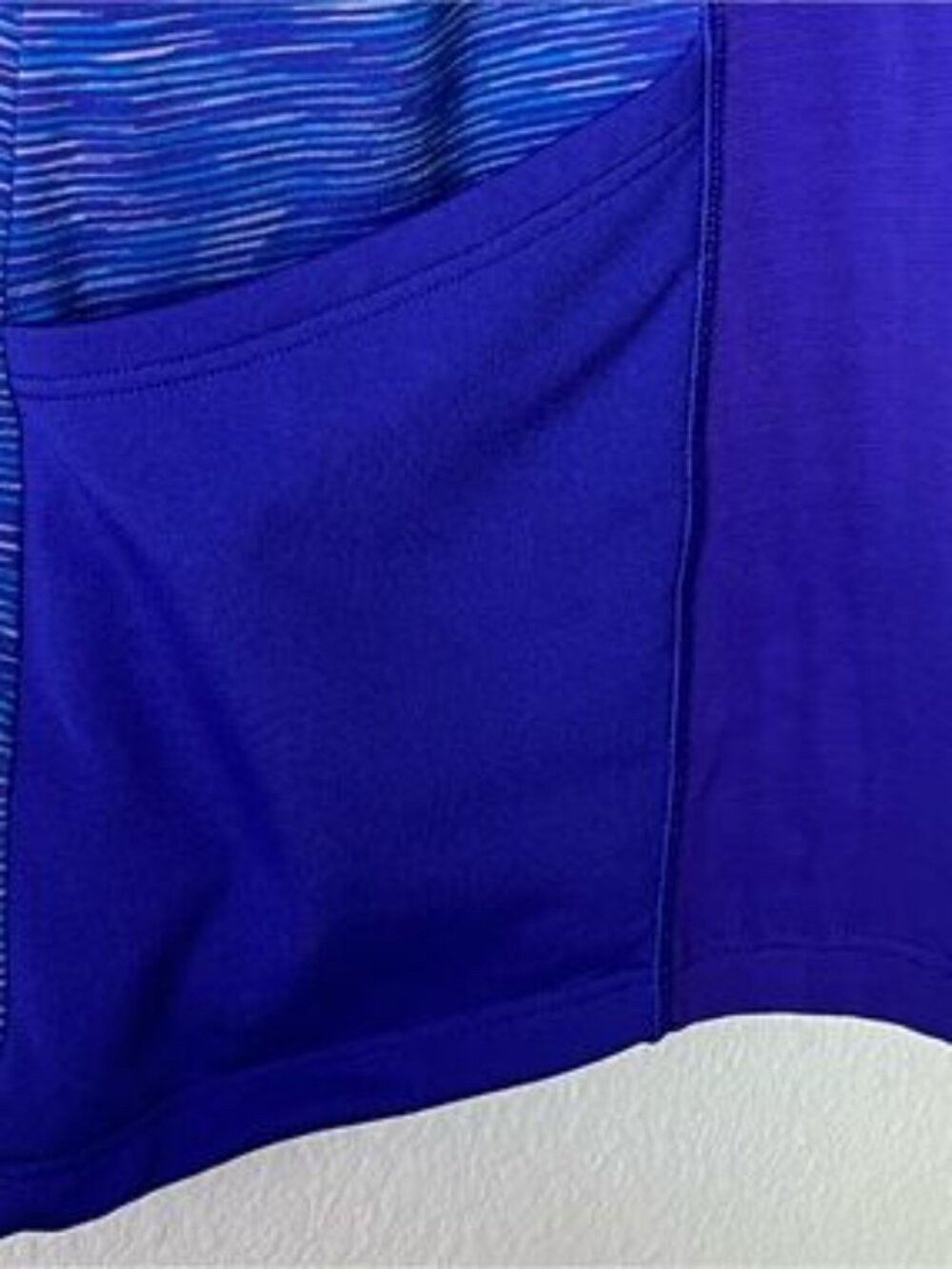 Blue Racerback Tank Top - Picture 3 of 3